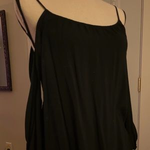 Casual black top from Express